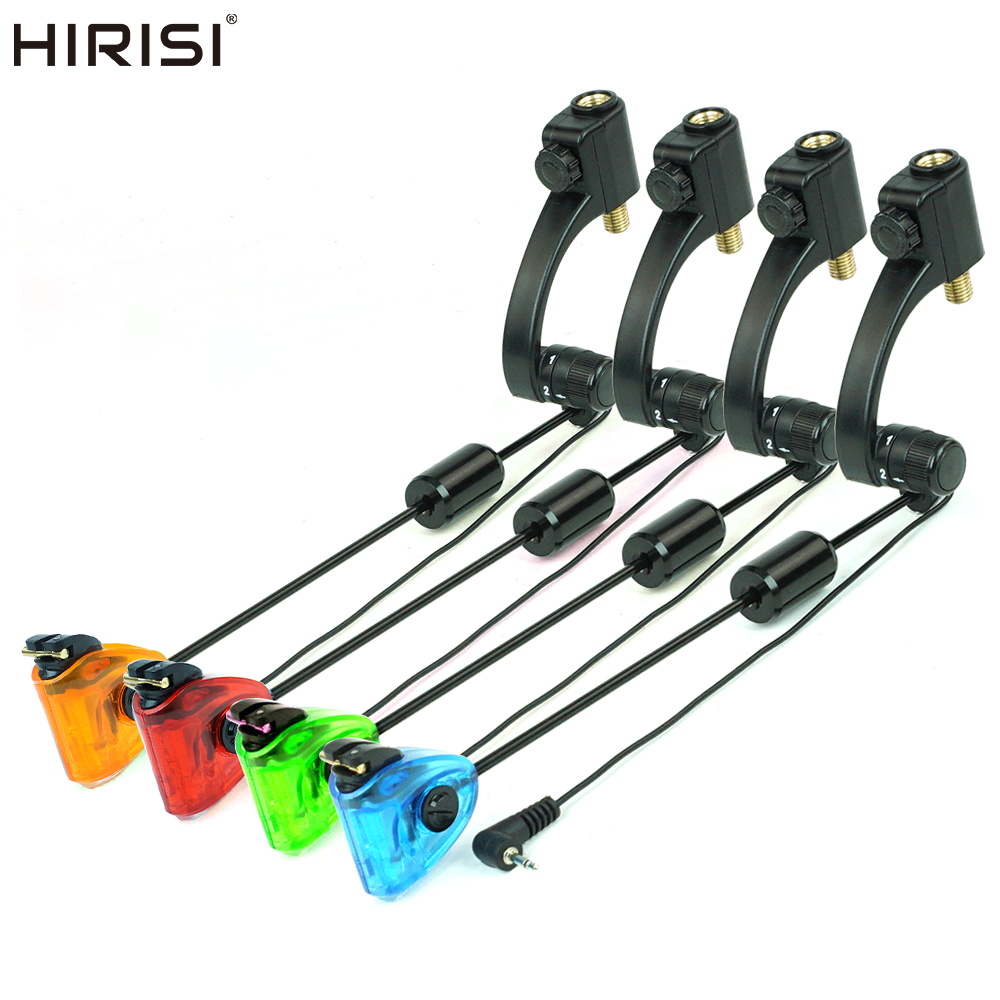 Bite Indicator - ตัวแจ้งเตือนการกัดปลาแบบสวิงเกอร์ Hirisi B2045 ไฟ LED 4