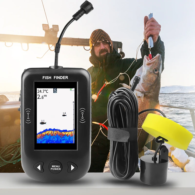 Fish Finder Transducer - เครื่องหาปลา Erchang XF03 45 องศา 100