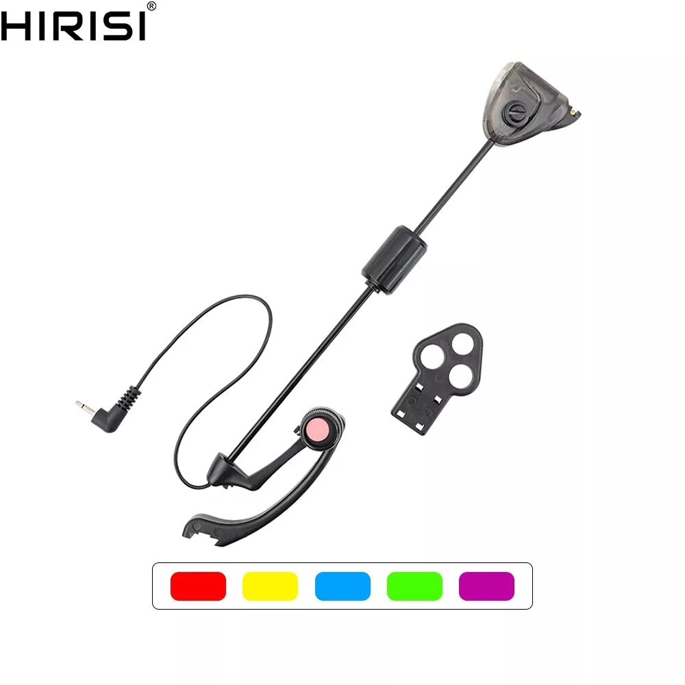 Bite Indicator - ฮิริซิ B2010 LED สวิงเกอร์สำหรับตกปลาคาร์ป มีสีให้เลือก แดง