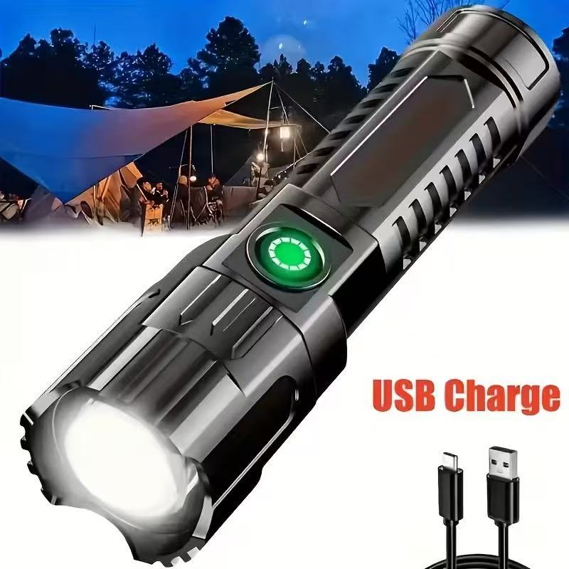 Fish Finder Battery - ไฟฉาย LED กำลังสูงรุ่นใหม่ ชาร์จผ่าน USB ได้