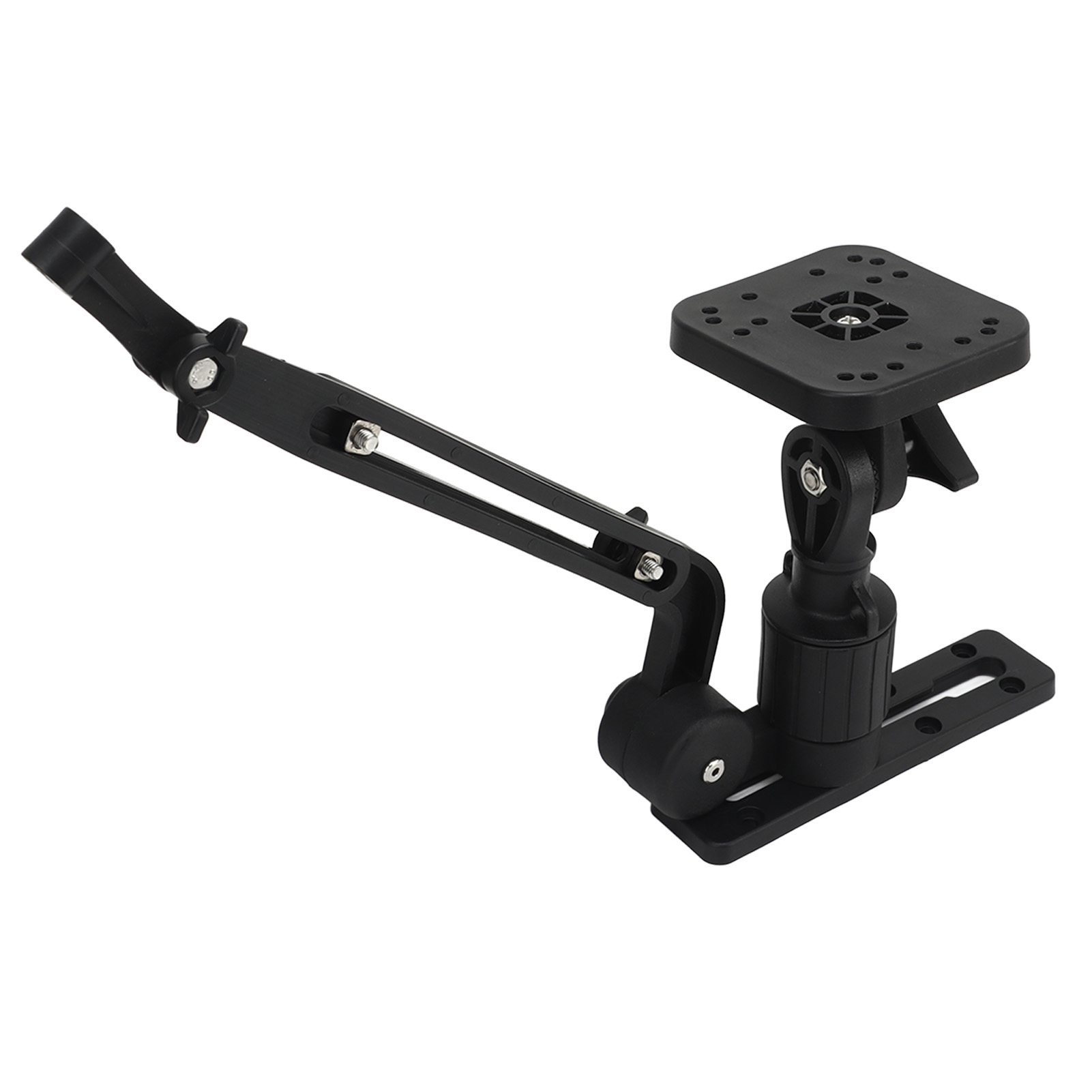 Fish Finder Mount - แขนยึดตัวแปลงสัญญาณเหยื่อล่อปลาสำหรับฟิชฟินเดอร์ไนลอนและสเตนเลสแรงหนีบมากกว่า
