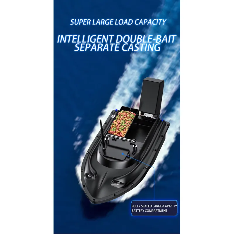 เรือตกปลาพร้อมระบบนำเหยื่ออัตโ - Fish Finder Gps บทวิจารณ์และราคา
