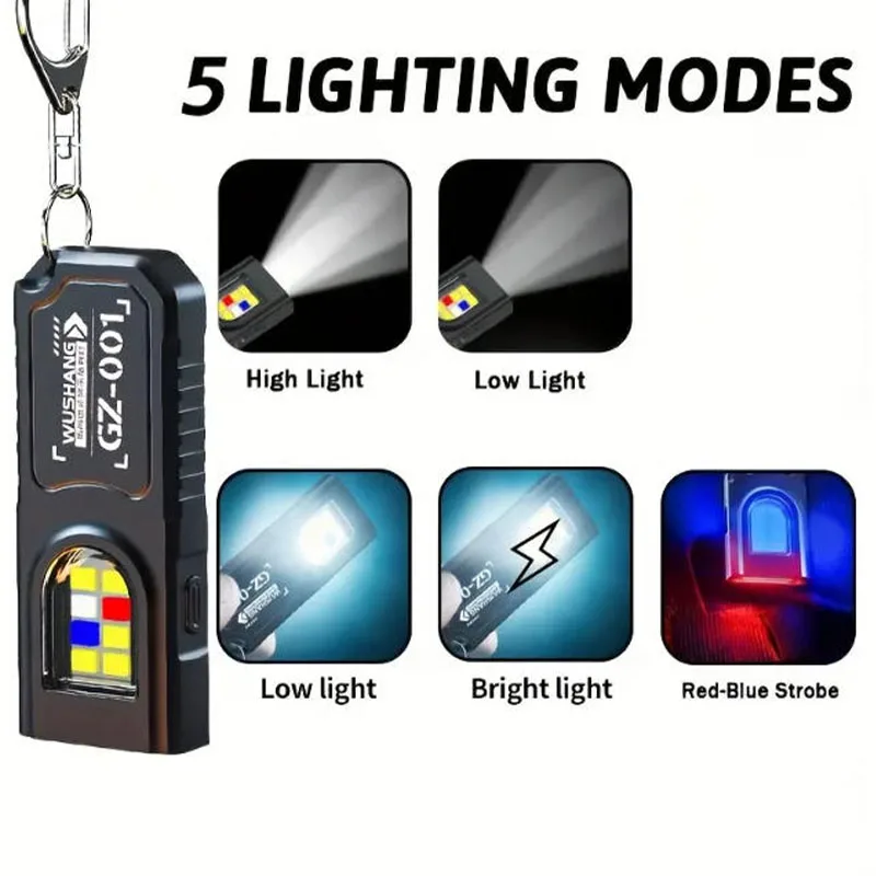 ไฟฉายพวงกุญแจ LED COB ขนาดเล็ก - Fishing Light บทวิจารณ์และราคา