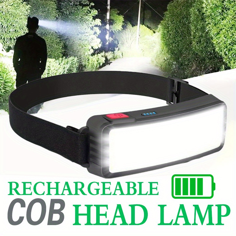 ไฟฉายคาดศีรษะ LED แบบ COB อันท - Fish Finder Battery บทวิจารณ์และราคา