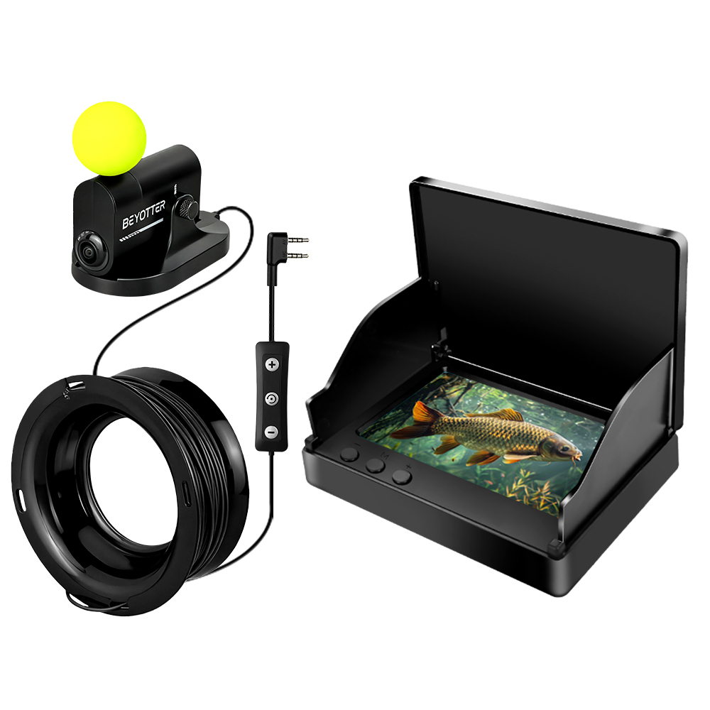 เครื่องหาปลาใต้น้ำแบบพกพาใหม่พ - Fish Finder Battery บทวิจารณ์และราคา